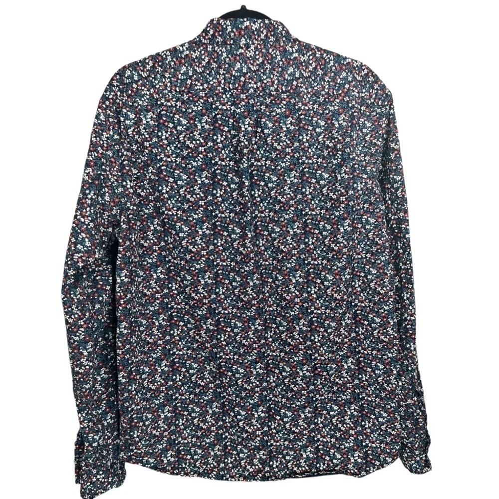 J. Crew Mens Slim Fit‎ Ditsy Floral Button Down Shirt Long Sleeve Size Large